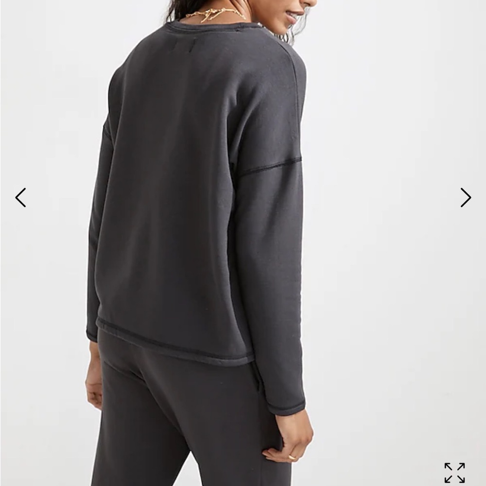 NWOT Madewell Superbrushed Easygoing Sweatshirt